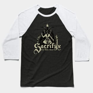 Sacrifyx - The Dark Book Baseball T-Shirt